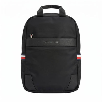 🎒 Tommy Hilfiger Executive Travel Backpack – Black Edition ✨🇺🇸