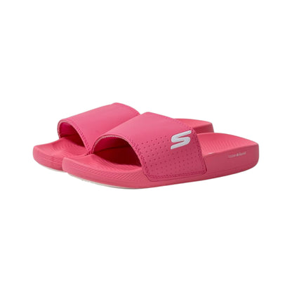 💖 Skechers Hyper Burst Recovery Slides – Pink Edition 🌸☁️