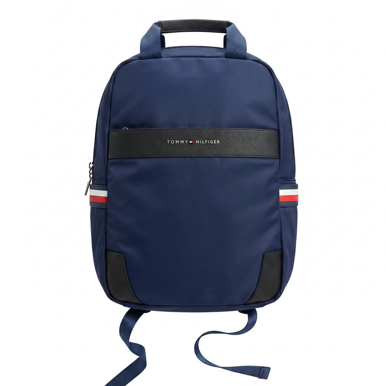 🎒 Tommy Hilfiger Essential Travel Backpack – Navy Blue Edition 🔵✨