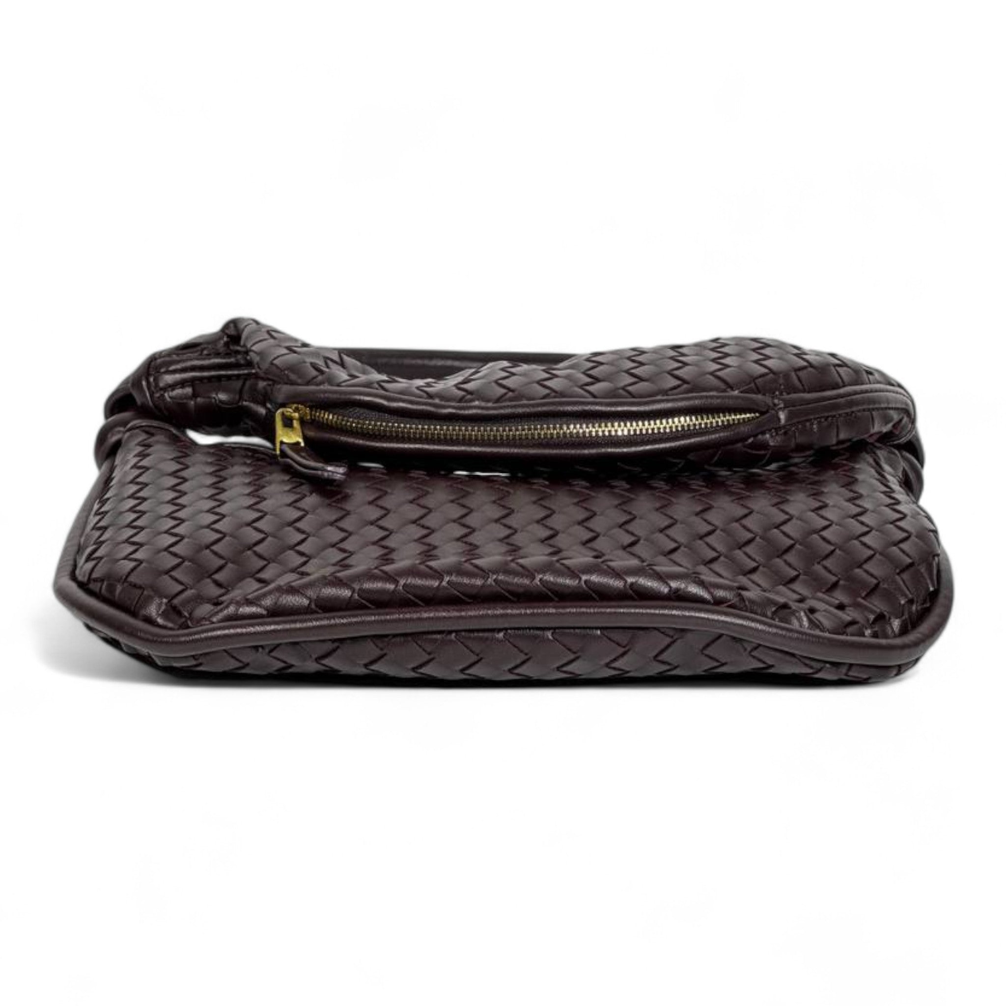 Bottega Veneta-Inspired Woven Hobo Shoulder Bag – Dark Chocolate Leather 🍫👜