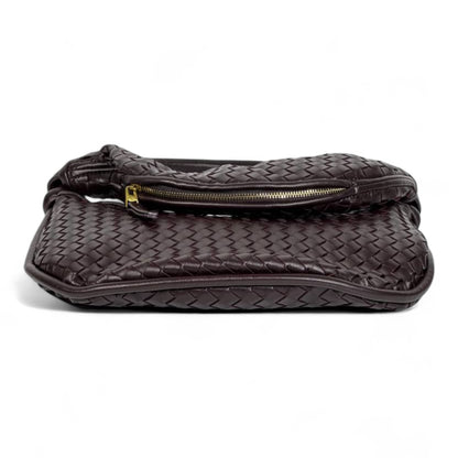 Bottega Veneta-Inspired Woven Hobo Shoulder Bag – Dark Chocolate Leather 🍫👜