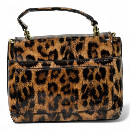Dolce & Gabbana Leopard Glossy Top-Handle Bag – Wild Luxury Statement 🐆✨