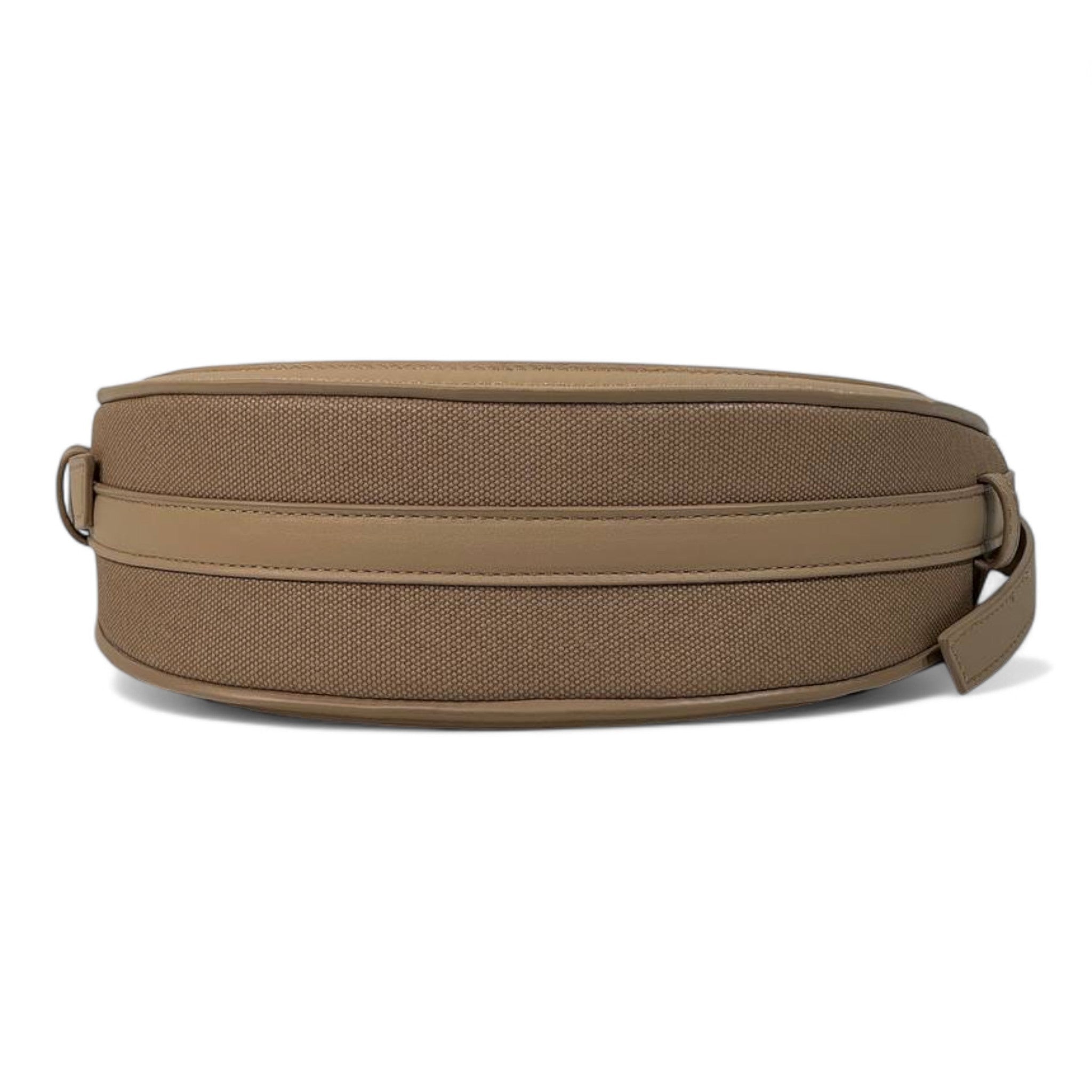 Polène Tan Half-Moon Crossbody Bag ✨🤎 | Minimalist French Sculpted Design