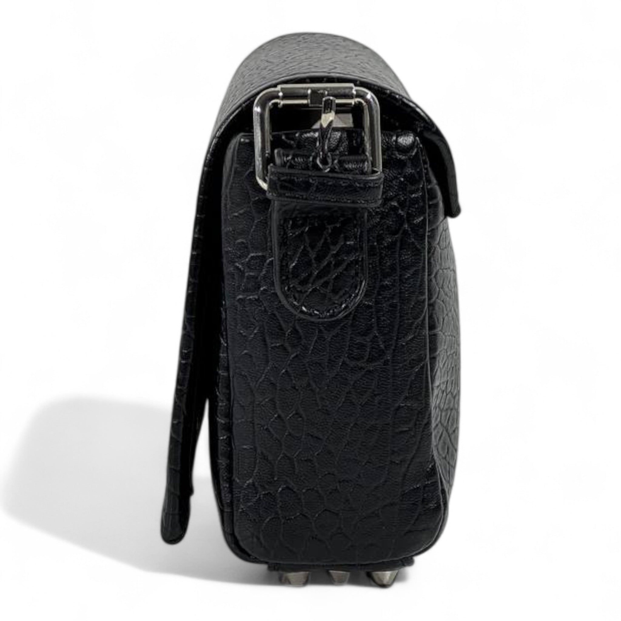 ✨ Alexander Wang Black Mini Crossbody – Luxury Textured Edition ✨