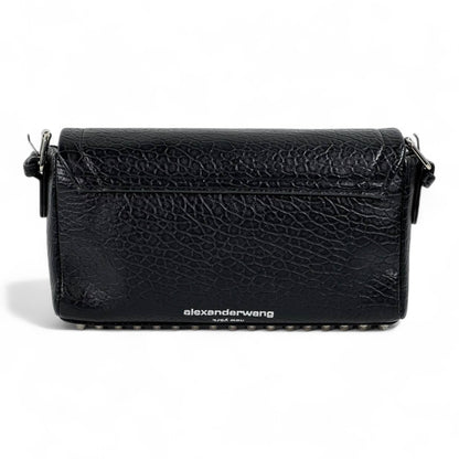 ✨ Alexander Wang Black Mini Crossbody – Luxury Textured Edition ✨