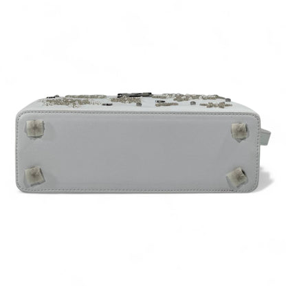 ✨ Louis Vuitton White Snowflake Crystal Capucines – Limited Winter Edition ✨