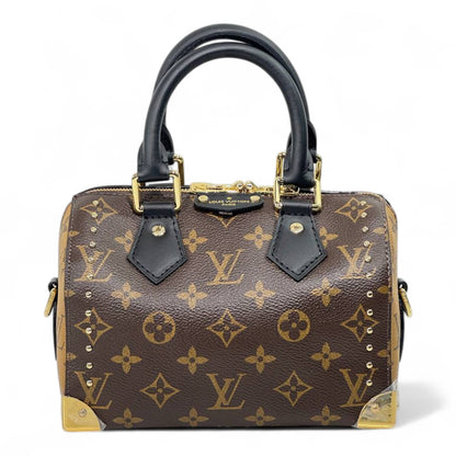 ✨ Louis Vuitton Monogram Studded Speedy With Silk Twilly – Premium Edition ✨