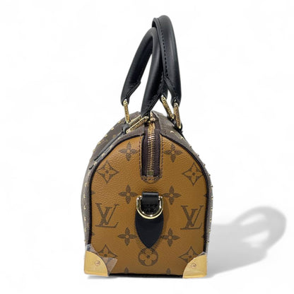 ✨ Louis Vuitton Monogram Studded Speedy With Silk Twilly – Premium Edition ✨