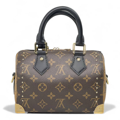✨ Louis Vuitton Monogram Studded Speedy With Silk Twilly – Premium Edition ✨