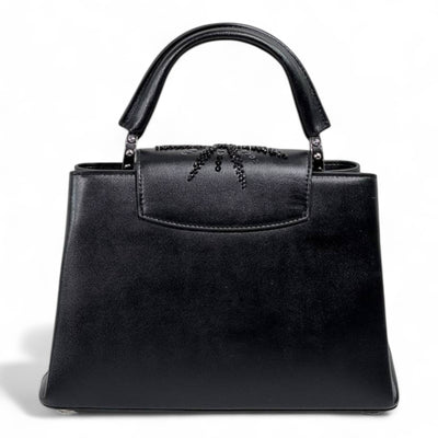 ✨ Louis Vuitton Black Crystal Snowflake Capucines – Limited Winter Night Edition ✨