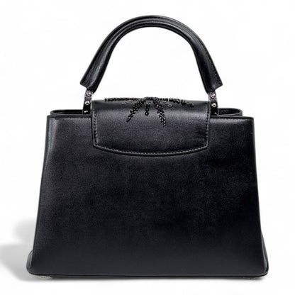 ✨ Louis Vuitton Black Crystal Snowflake Capucines – Limited Winter Night Edition ✨