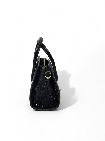 ✨ Céline Nano Luggage – Red & Black Crystal Edition ✨