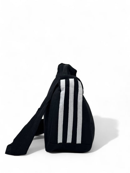 Adidas Originals Black Puffer Mini Shoulder Bag – Sporty Chic Essential