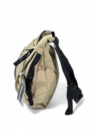 Adidas Triple-Stripe Urban Sling Bag – Sand Edition 🏙️✨