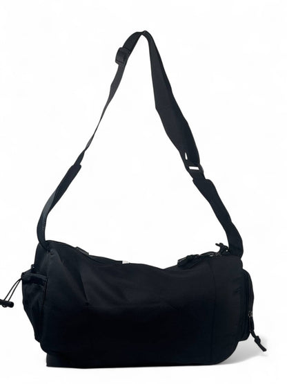 🔥 Adidas 3-Stripes Large Sport Duffel – Black Utility Shoulder Bag