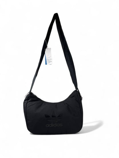 🔥 Adidas Originals Soft Shoulder Bag – All Black Minimal Edition