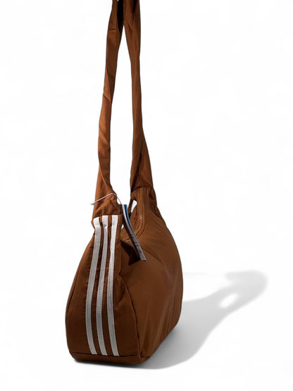 🔥 Adidas Originals Soft Shoulder Bag – Caramel Brown Edition