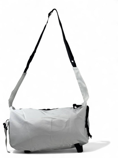 🔥 Adidas 3-Stripes Large Sport Duffel – White & Black Utility Bag