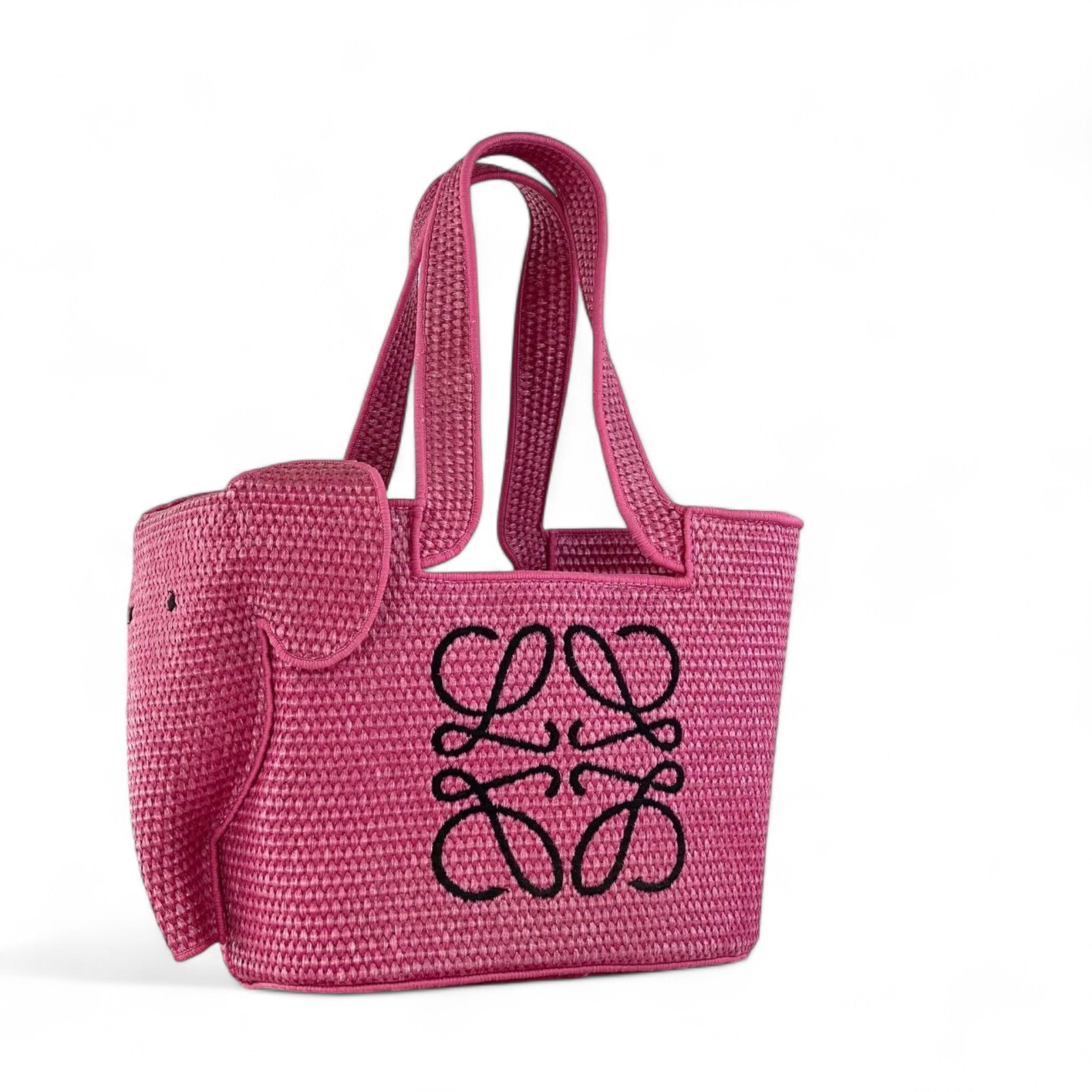 Loewe Elephant Basket Bag – Pink Edition 🐘💖
