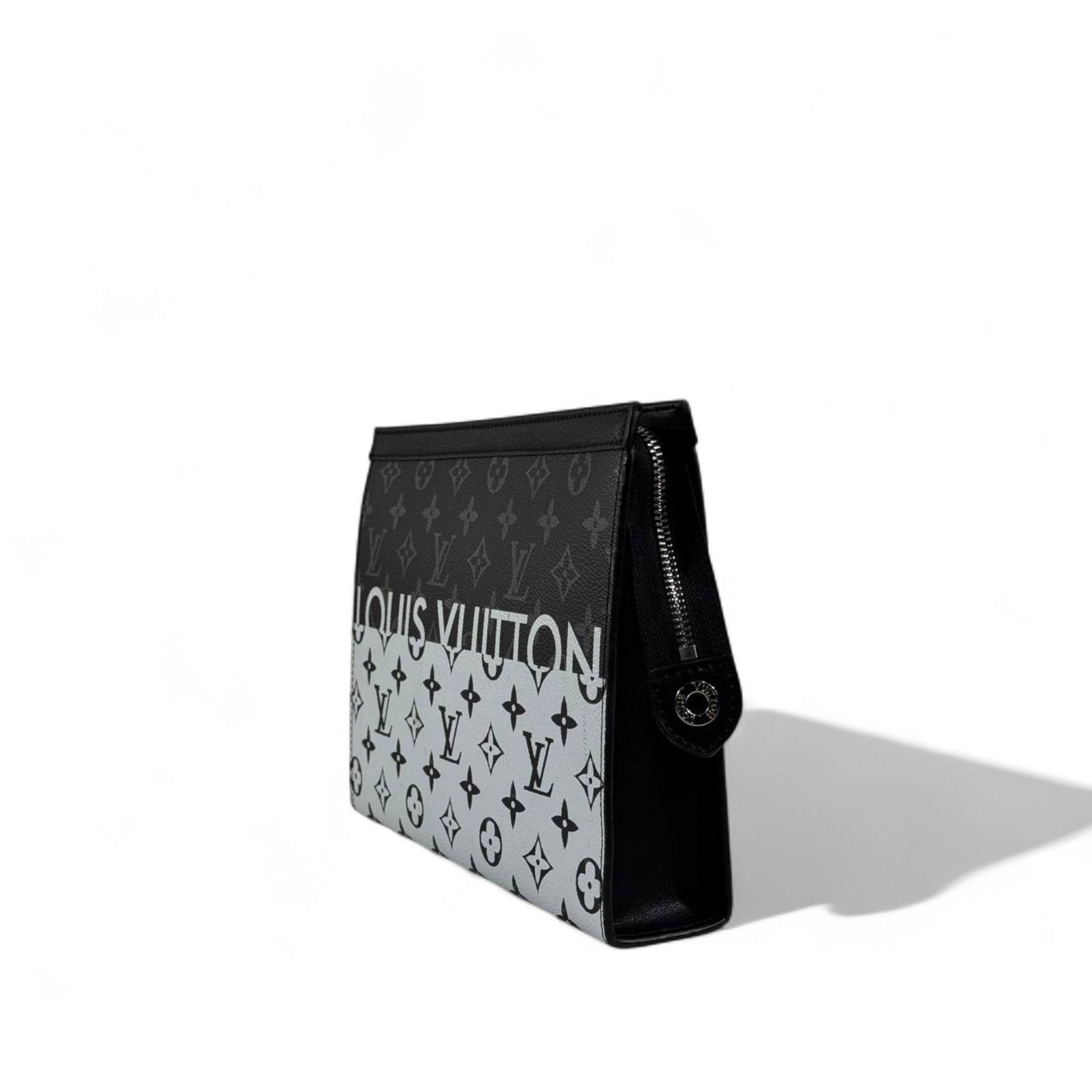 🖤 Louis Vuitton Monogram Eclipse Gradient Pochette | Luxury Designer Pouch Bag ✨