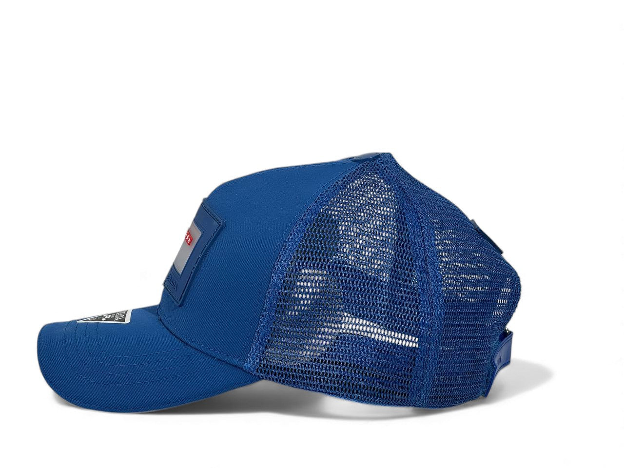 PRADA Luxury Mesh Cap – Royal Blue Edition 🧢💙 (Premium Street-Style)