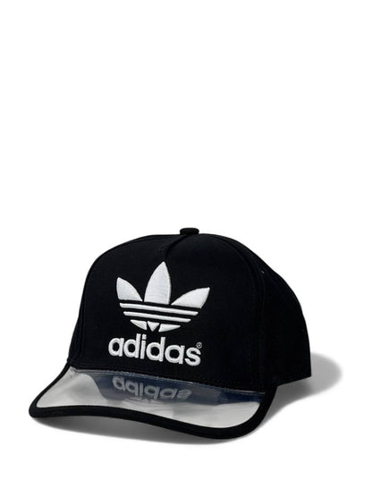 Adidas Classic Trefoil Cap – Clear Visor Edition 🧢⚡ (Sporty & Modern Unisex)