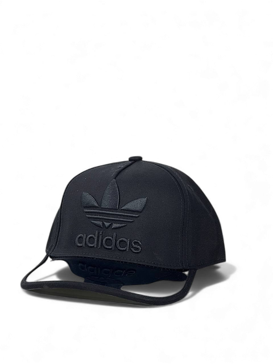 Adidas All-Black Trefoil Cap – Matte Embroidery Edition 🖤🧢 (Premium Unisex Style)