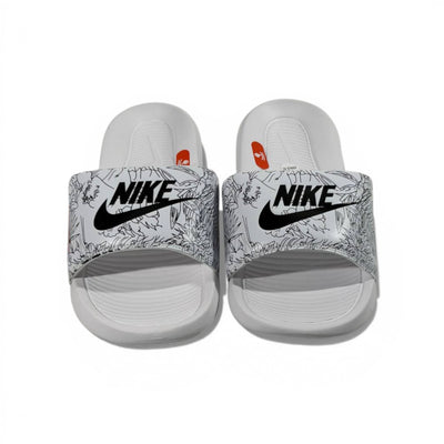 🤍 Nike Tech Slides – White Performance Edition ⚡🔥