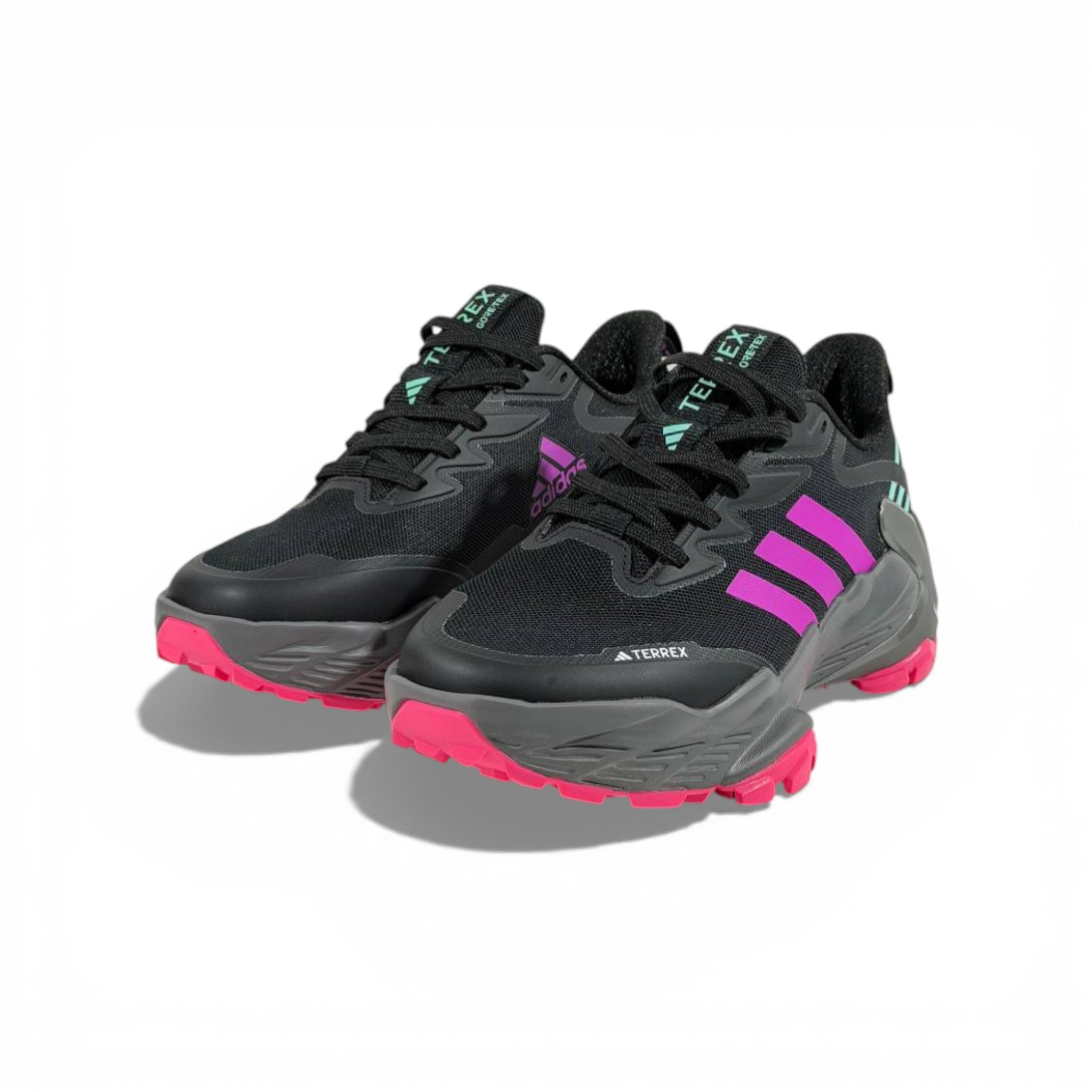 Adidas Terrex Women’s Black & Pink Trail Sneakers 👟🖤💗 Sport Performance Running Shoes 🏃‍♀️✨