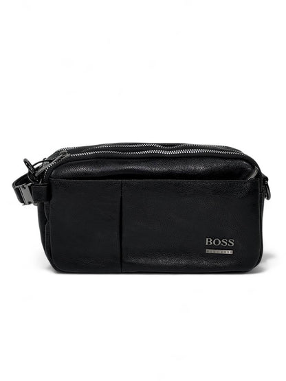 🖤 BOSS Black Premium Crossbody Pouch – Sleek Modern Essential