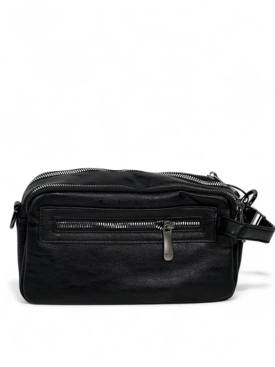 🖤 BOSS Black Premium Crossbody Pouch – Sleek Modern Essential