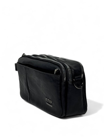 🖤 BOSS Black Premium Crossbody Pouch – Sleek Modern Essential