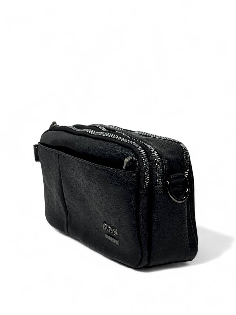 🖤 BOSS Black Premium Crossbody Pouch – Sleek Modern Essential