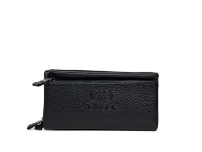 🖤 Gucci Black Pebbled Leather Crossbody Pouch – Iconic Luxury Essential