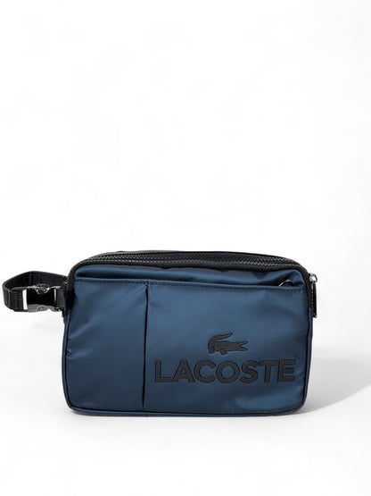 💙 Lacoste Navy Blue Urban Crossbody Pouch – Premium Sporty Chic Design