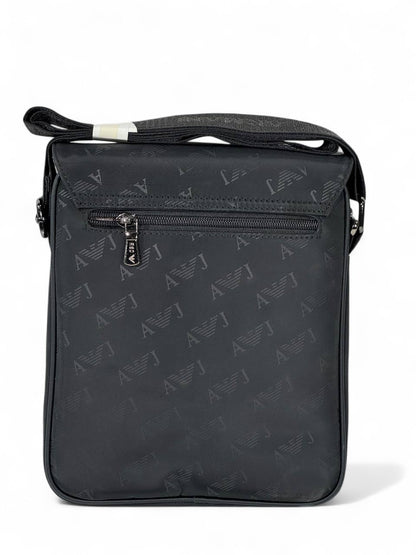 🖤 Armani Jeans Monogram Crossbody Bag – Premium Flap Designer Style