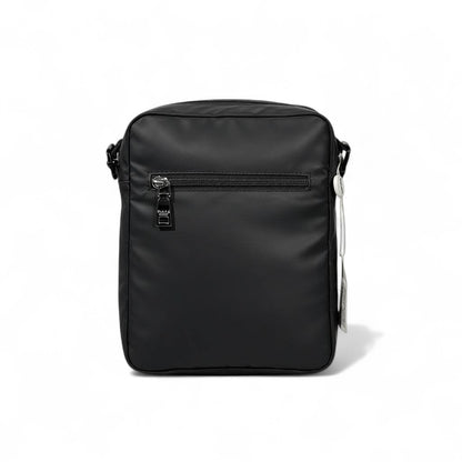 🖤💙 Prada Black & Blue Logo Crossbody Bag – Premium Nylon Designer Shoulder Bag