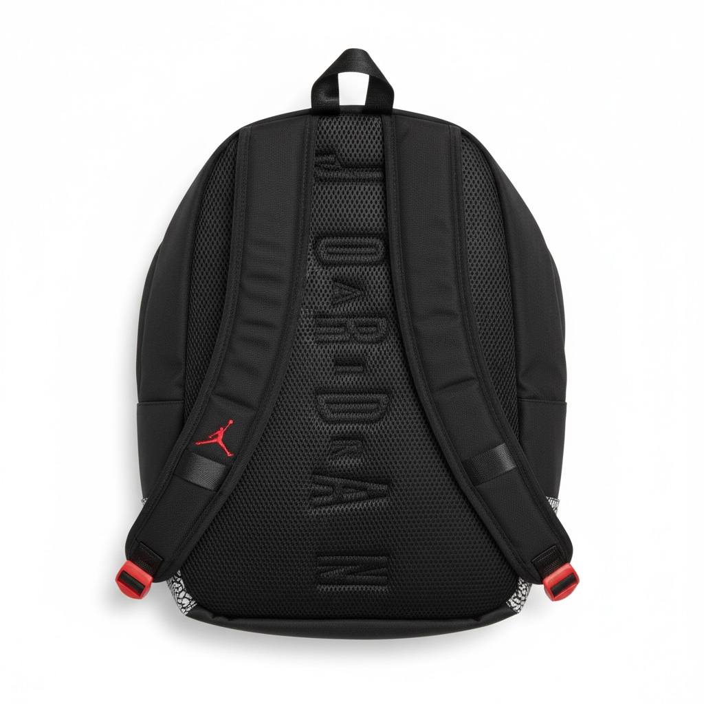🎒 Nike Jordan Retro Jumpman Backpack – Black & Red