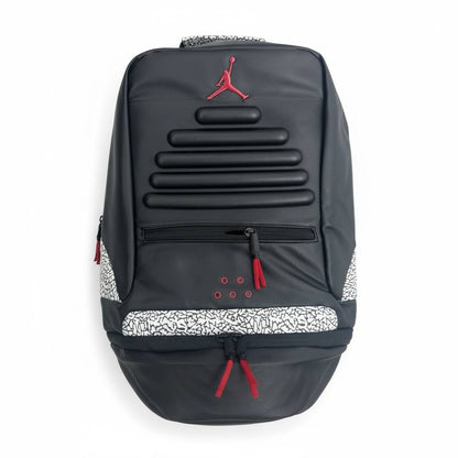 🖤 Nike Air Jordan Premium Shield Backpack – Black & Red 🏀🔥