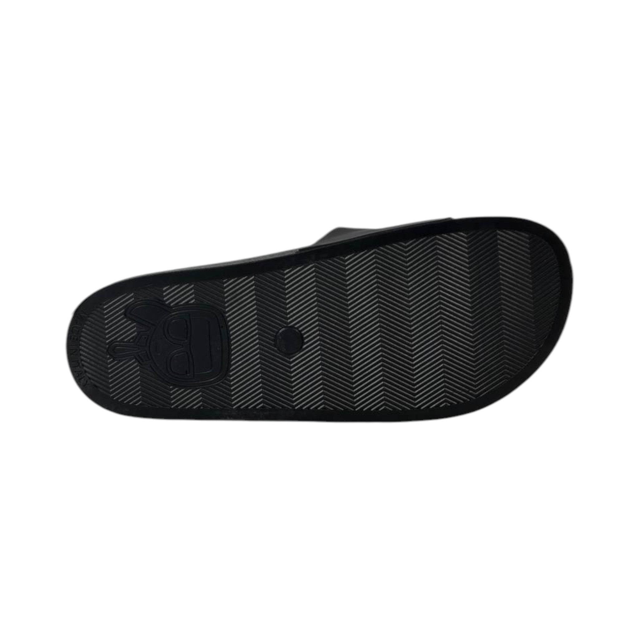 🖤 Karl Lagerfeld Monogram Slide Sandals – All Black Luxury Edition