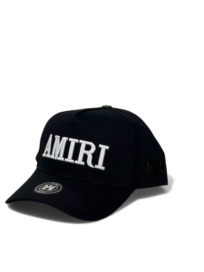 Amiri Black Classic Logo Cap – Minimal Luxury Streetwear 🖤🧢