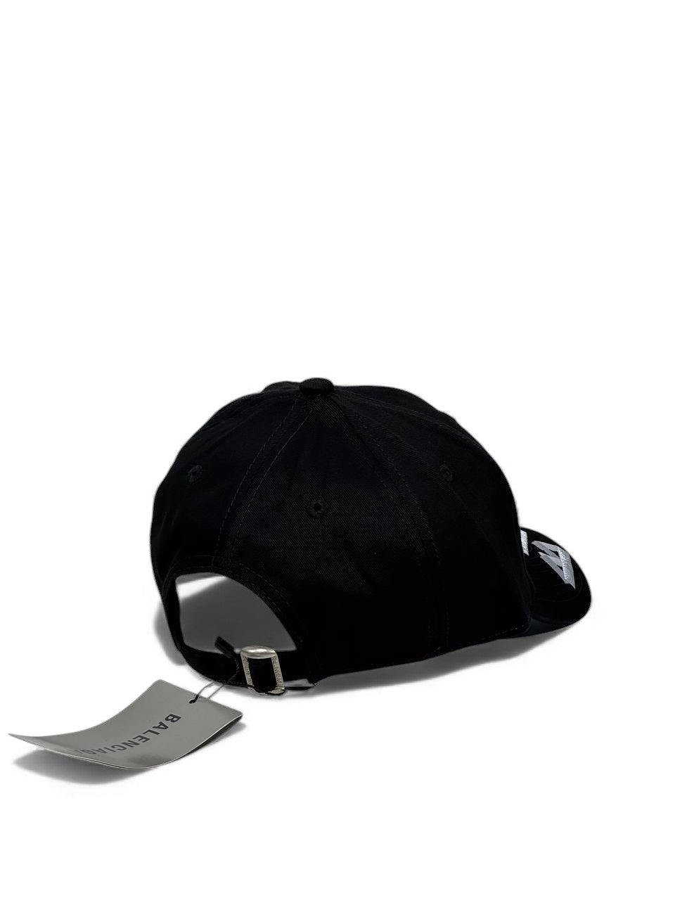 Balenciaga Black Oversized Logo Cap – Bold Luxury Streetwear 🖤🧢