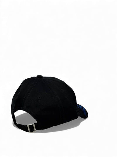 Balenciaga Black Cap with Royal Blue Oversized Logo – Bold Luxury Street Style 🔵🖤🧢