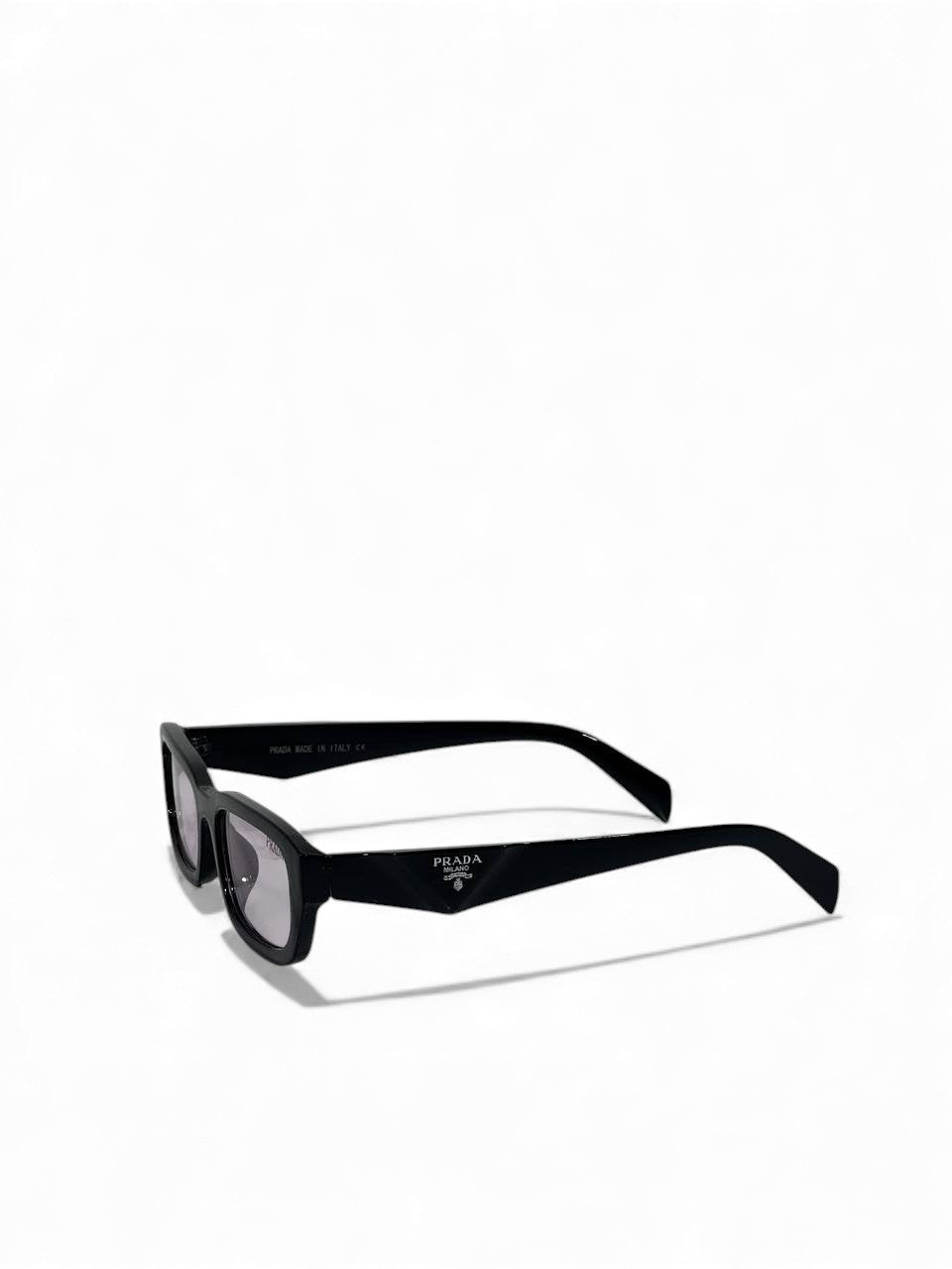 Prada Black Rectangle Sunglasses – Sleek Minimalist Edition 🕶️✨