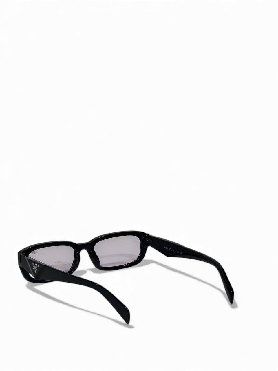 Prada Black Rectangle Sunglasses – Sleek Minimalist Edition 🕶️✨