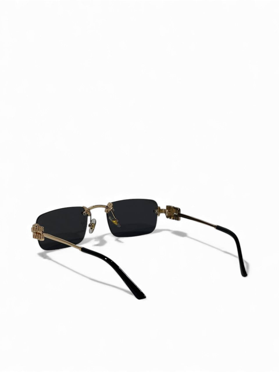 💙 Miu Miu Luxury Rimless Blue Sunglasses