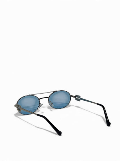 🩵 Miu Miu Oval Blue Lens Sunglasses 💙✨