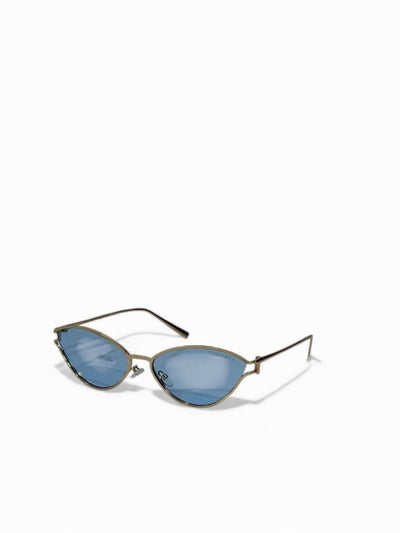 💙 Tiffany & Co. Blue Cat-Eye Luxury Sunglasses ✨🕶️