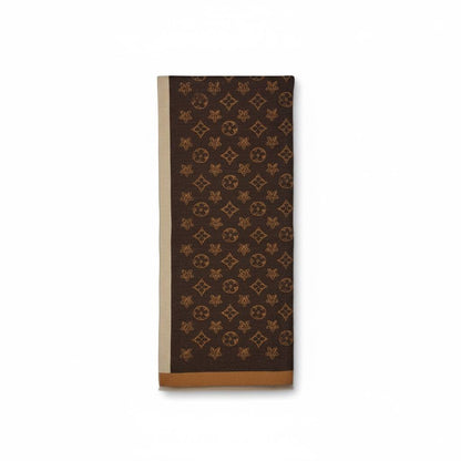 Louis Vuitton Monogram Infinity Scarf – Brown Classic 🤎✨