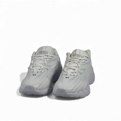 Diesel White Chunky Performance Sneakers 🤍⚡ Futuristic Sport-Lux Design